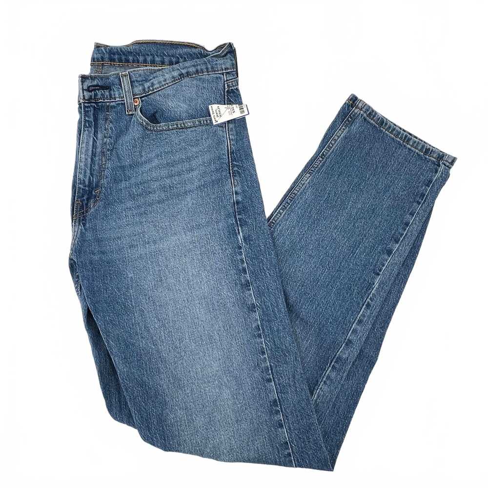 Levis Blue Jeans | Cotton Elasto- Straight W34L34 Men’s Regular 34